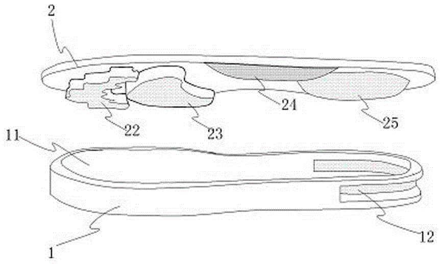 Running shoe sole