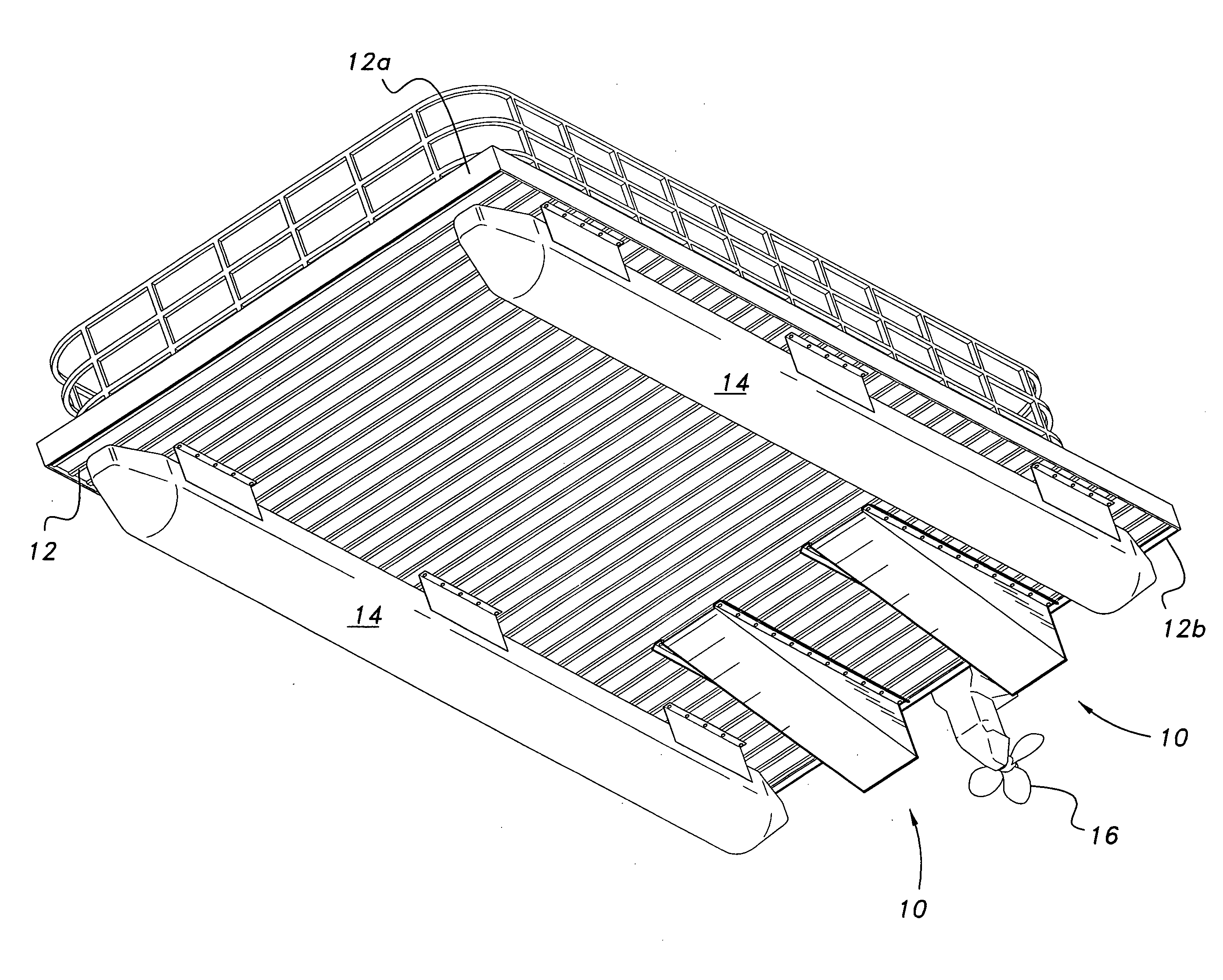 Pontoon planer