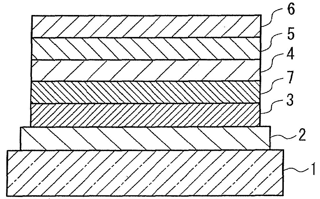 Organic electric field light emitting element and production therefor