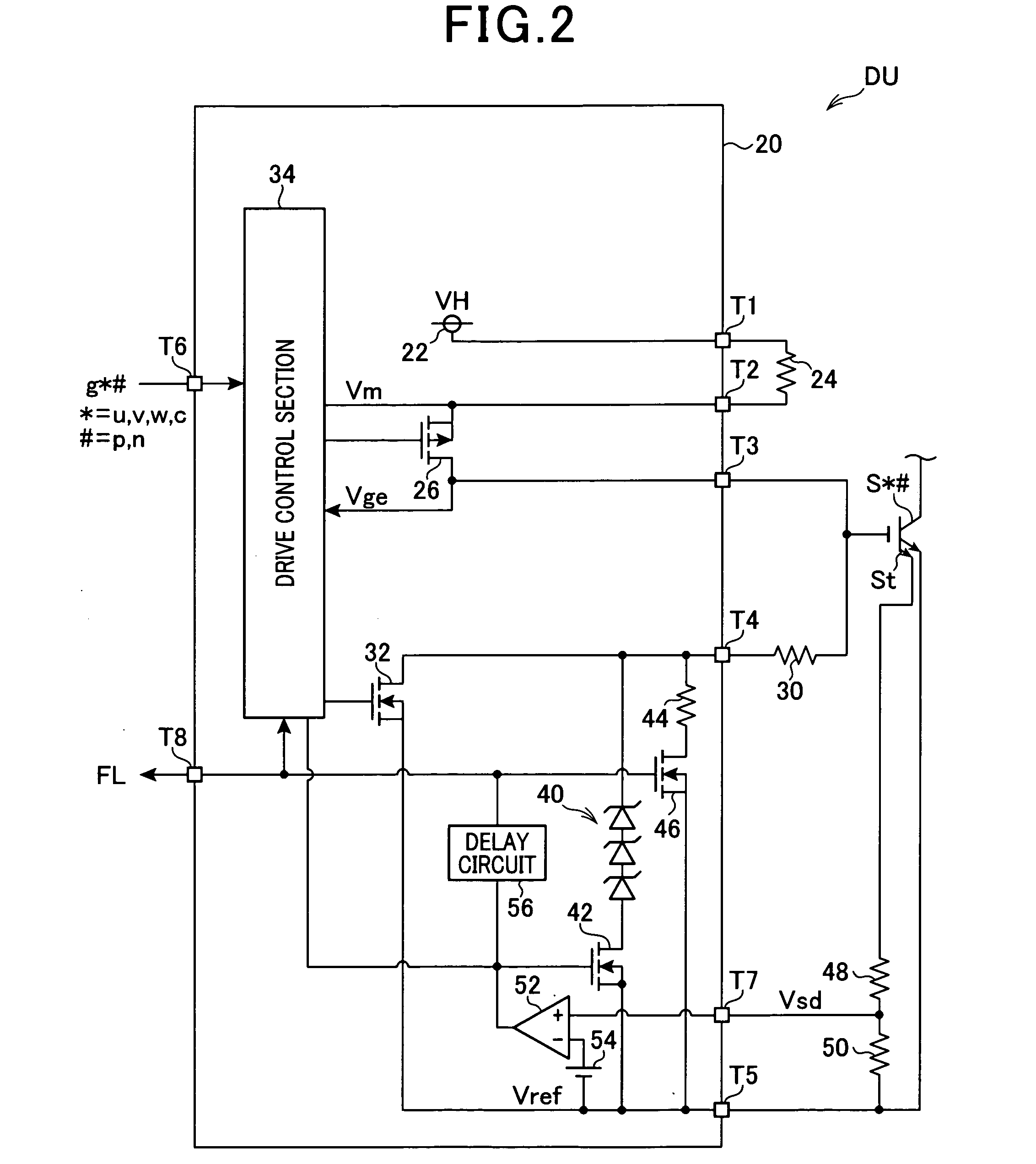 Drive circuit for switching element