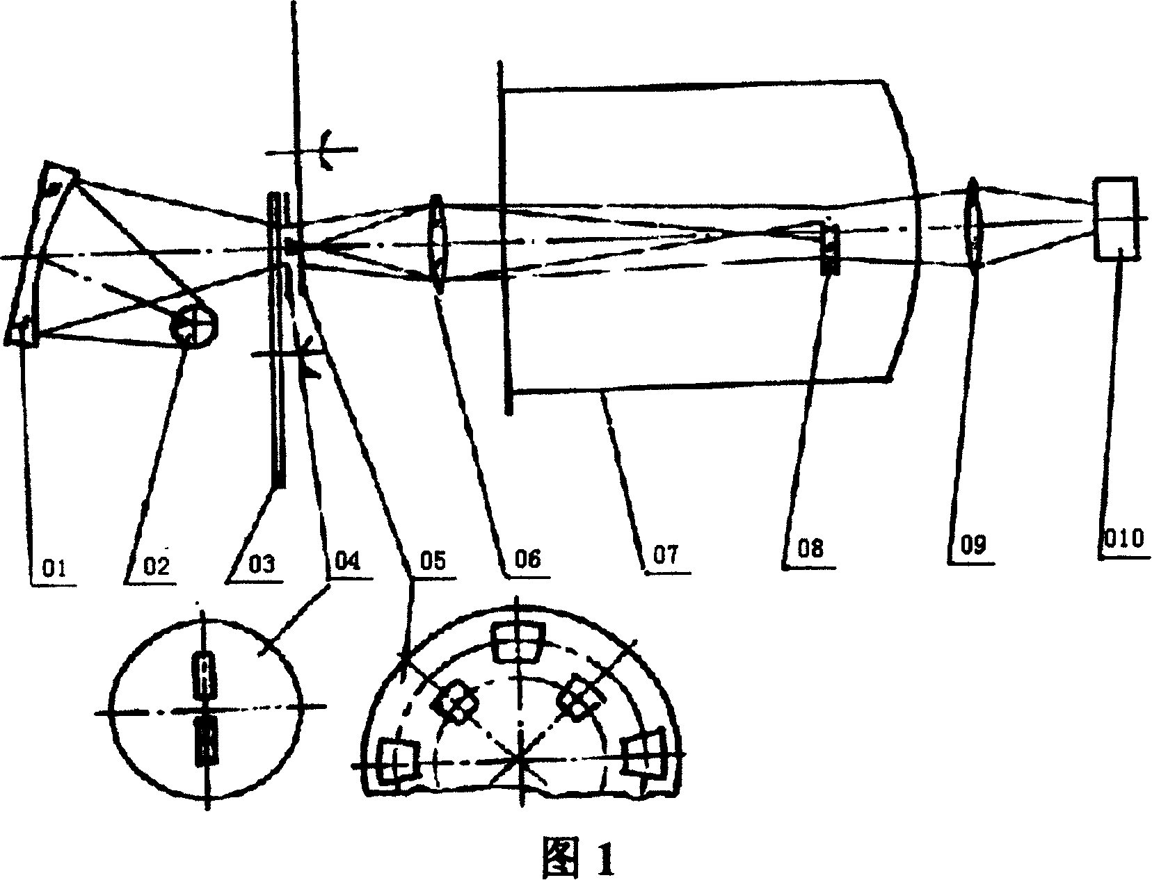 Optical film thickness monitoring system