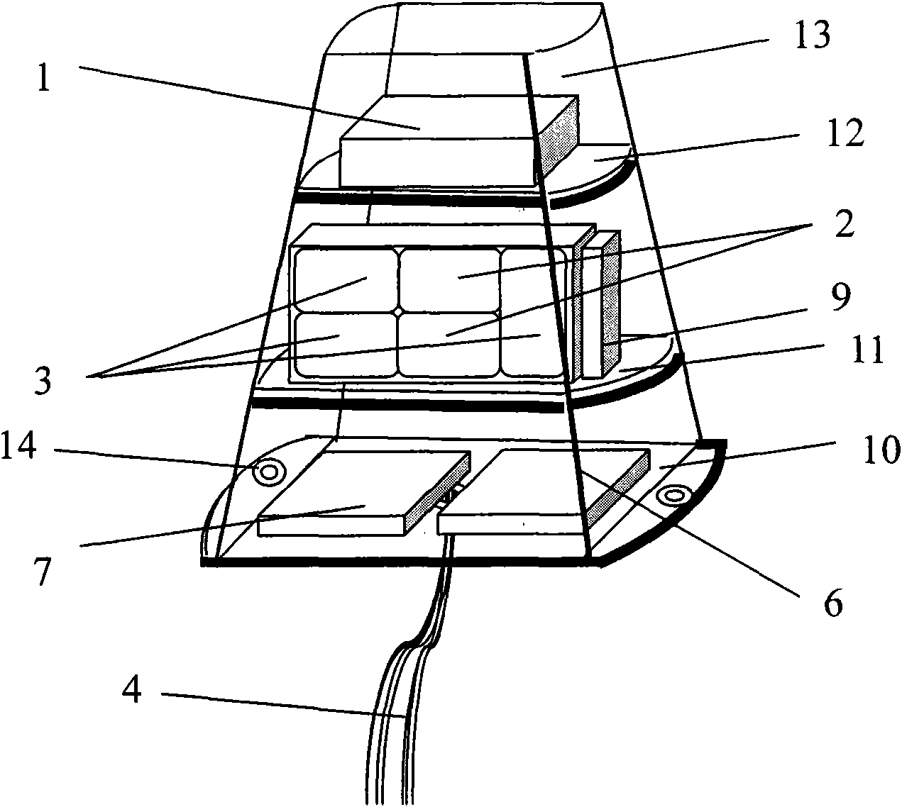 Strap-down magnetic inertia combination system