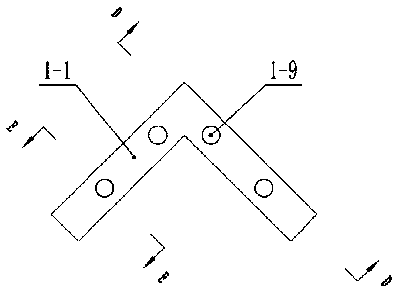 Multipurpose stacking, supporting and orderly placing device and multipurpose stacking, supporting and orderly placing combined device thereof