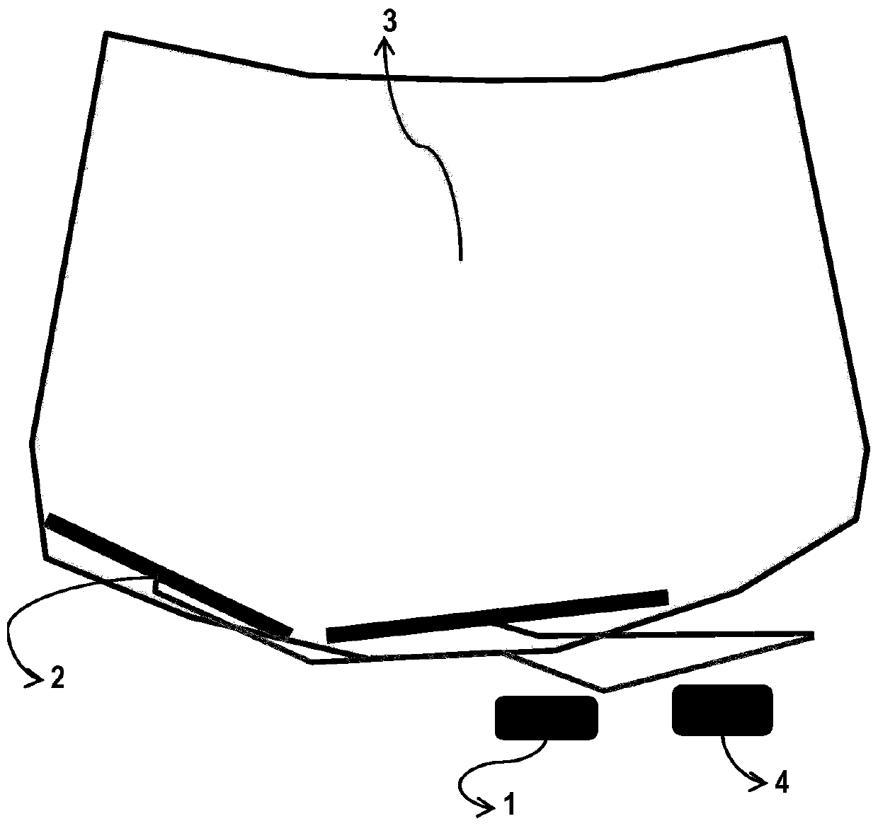 System and method for removing rain from windshield of automobile