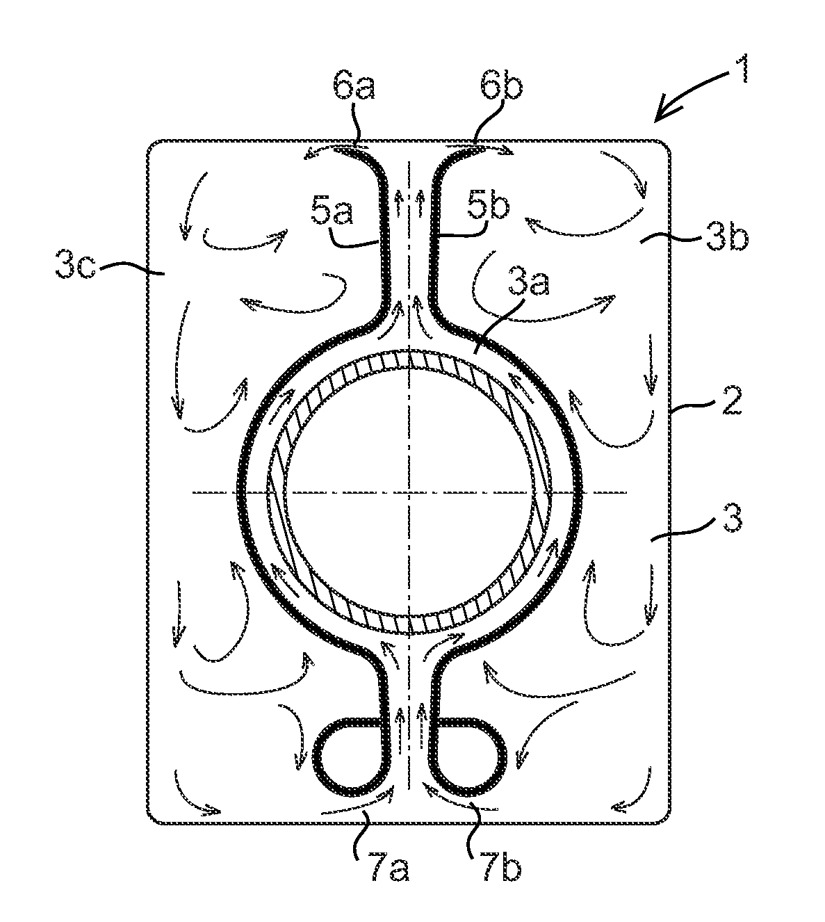 Arrangement and method for heat transport