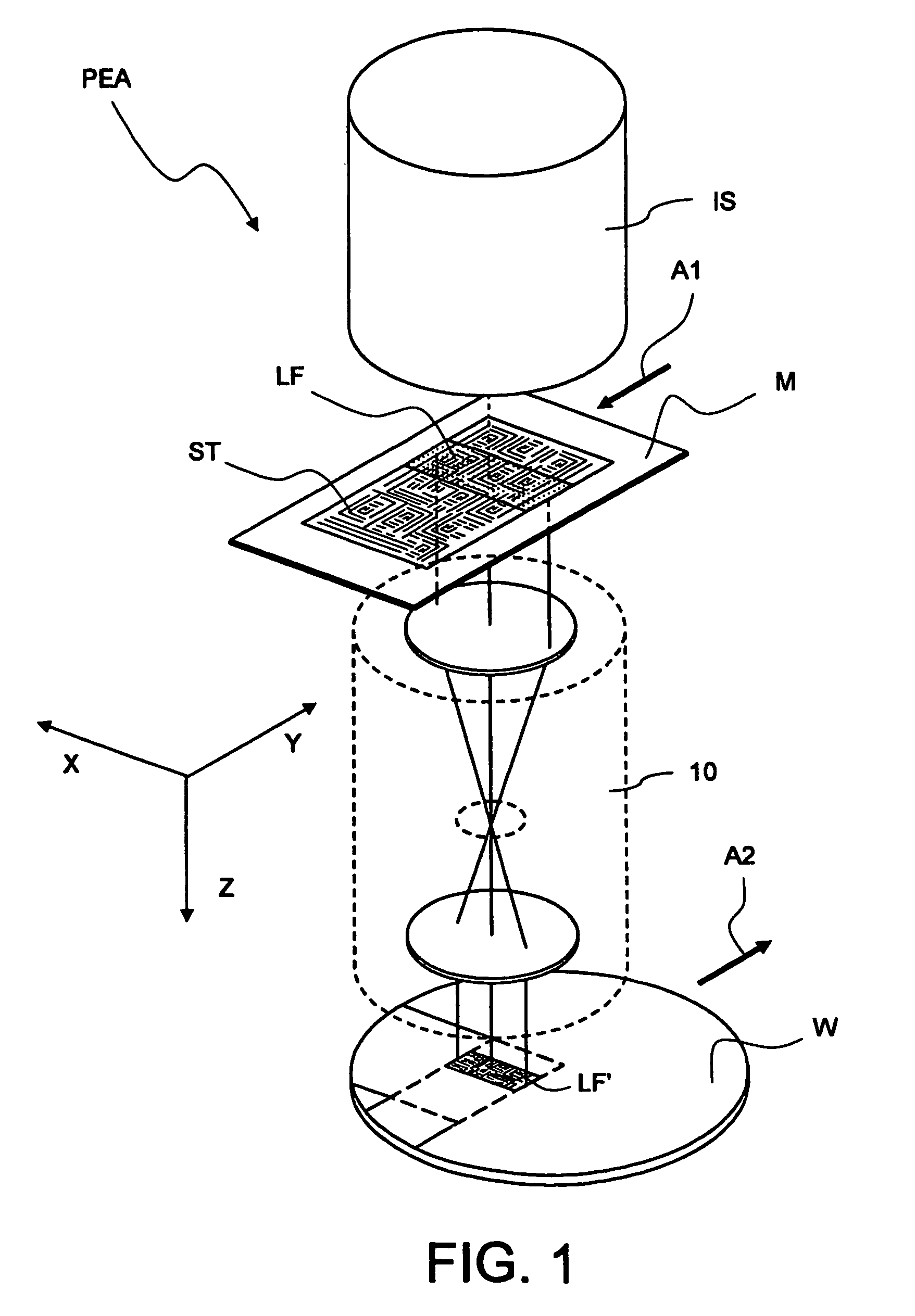 Projection exposure apparatus