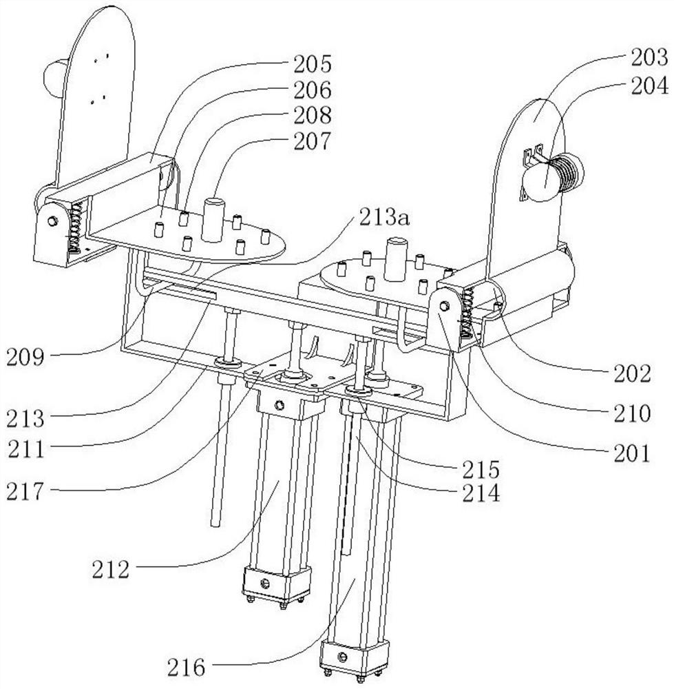 A kind of automatic canning equipment for barbell pieces