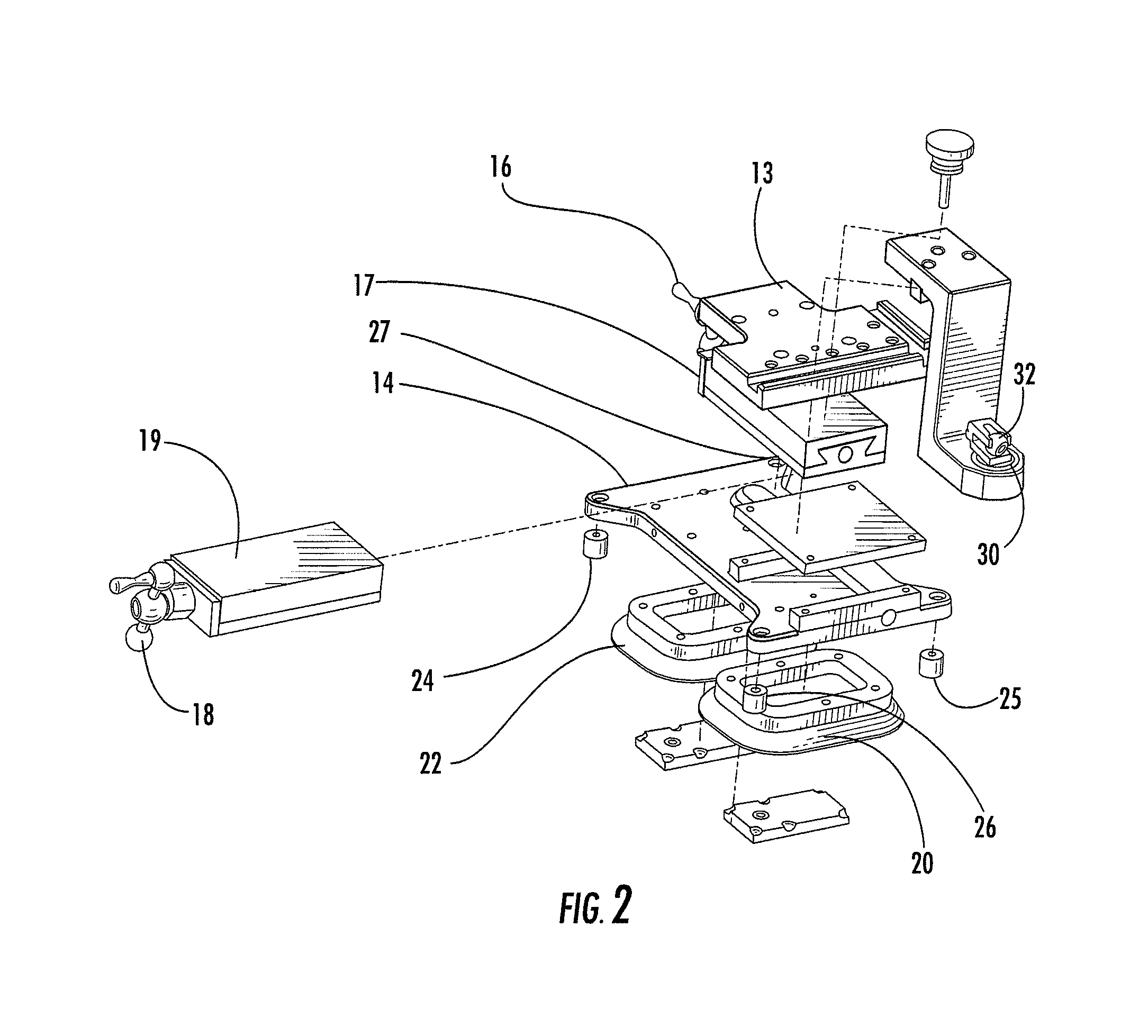 Laser-guided coordination hole drilling