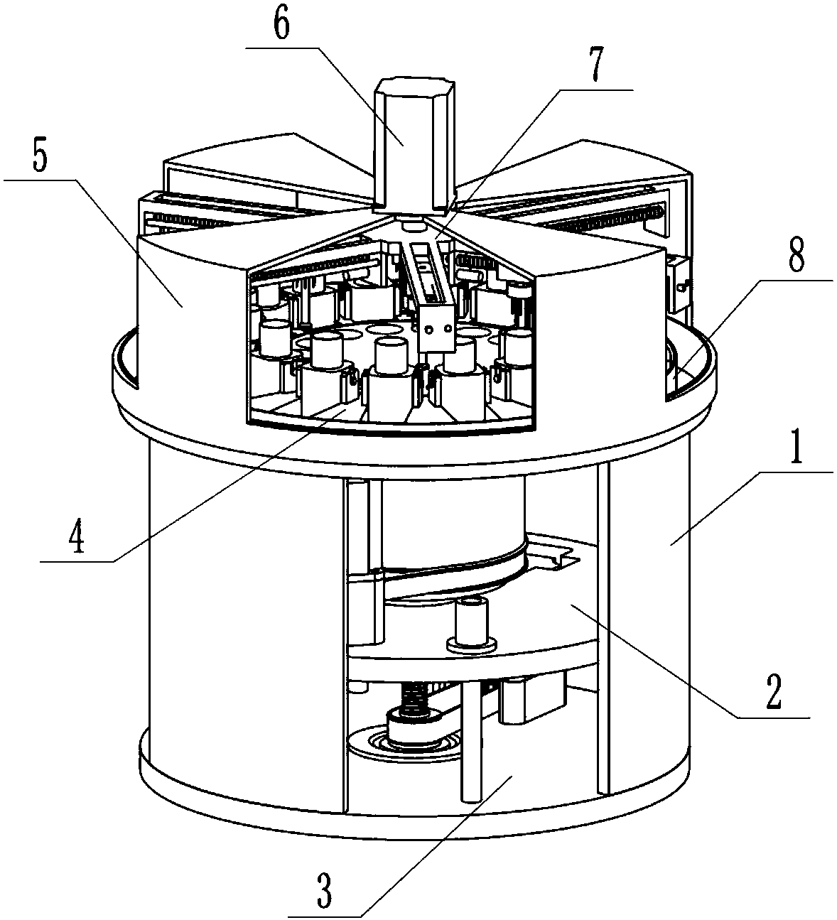 Combined medical test solution centrifugal device