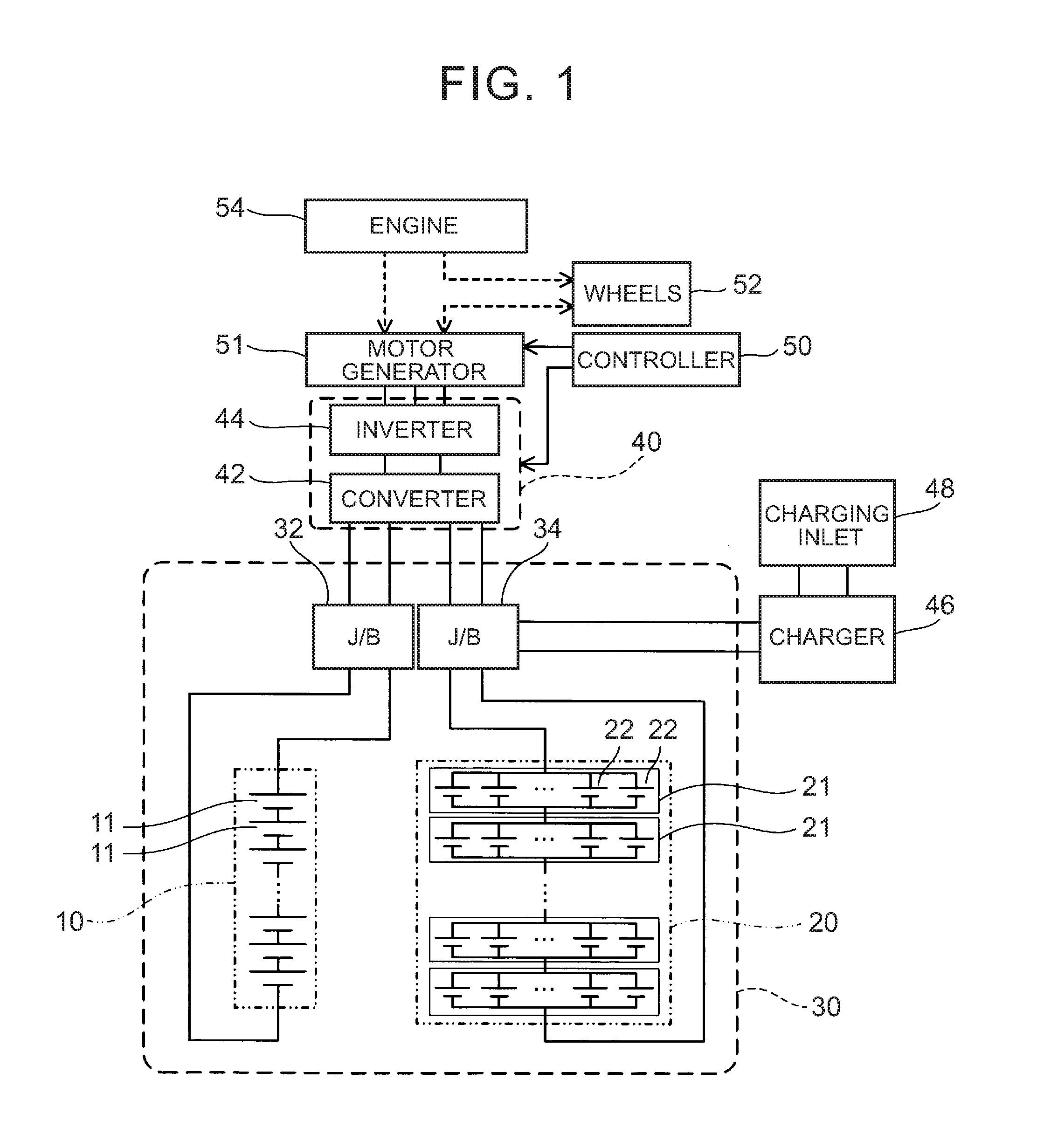 Electric motor vehicle and battery pack