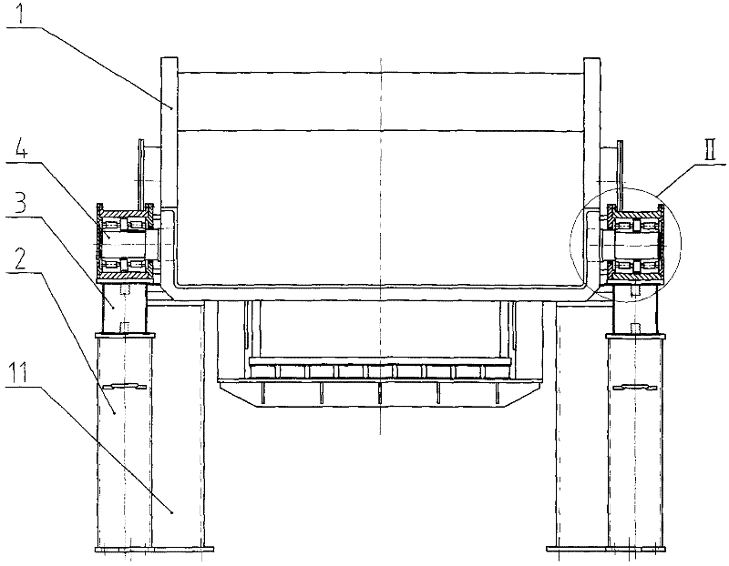 Super-large variable vibrating feeder