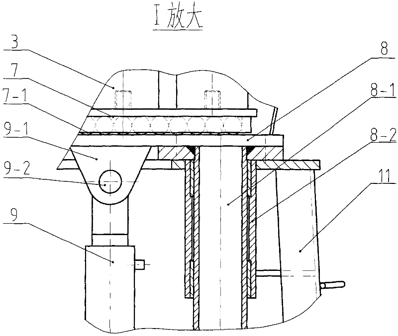 Super-large variable vibrating feeder