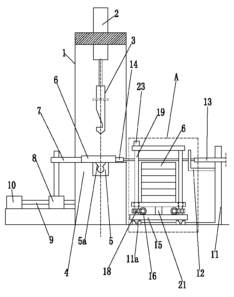 Automatic metal plate bending equipment