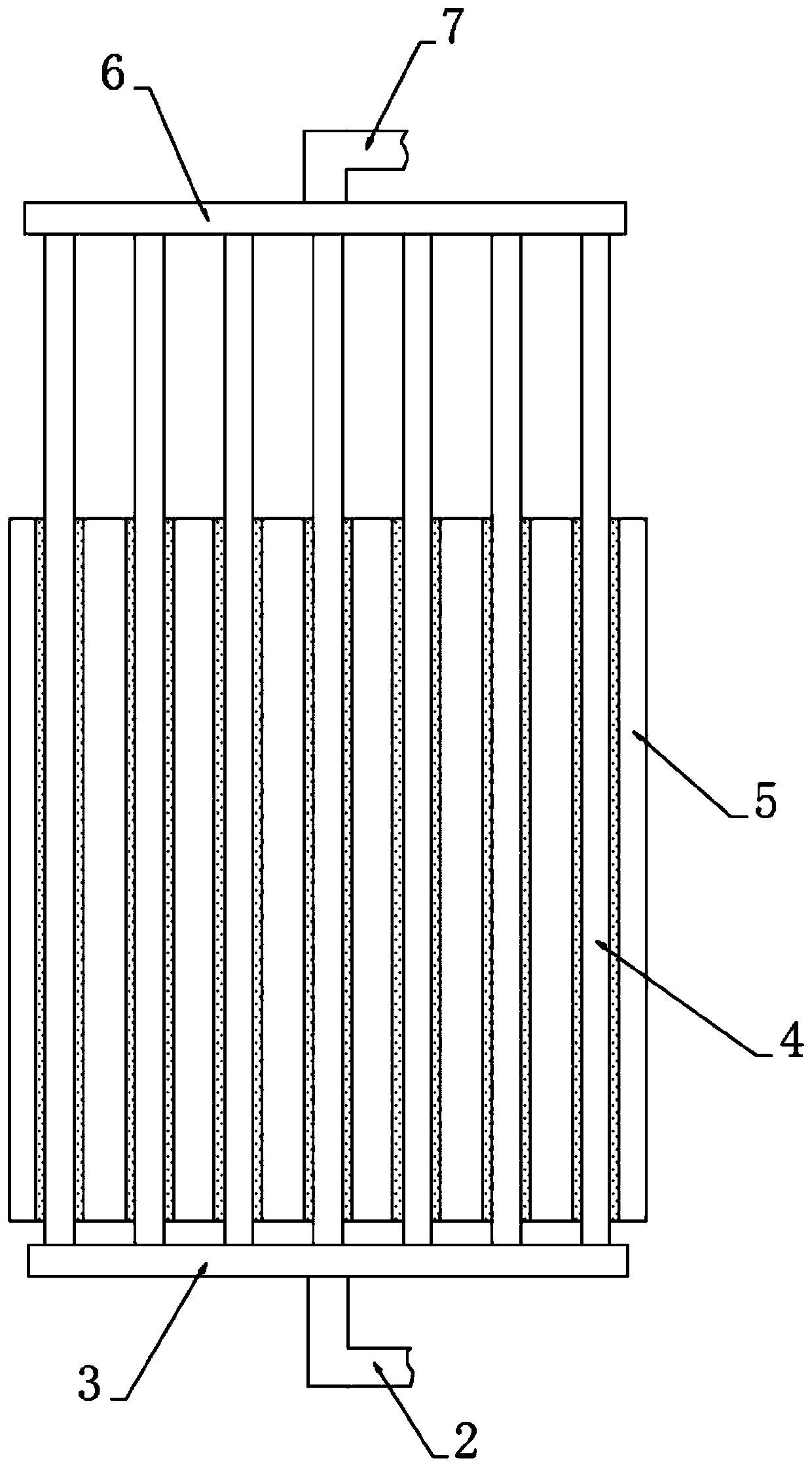 Water cooling device of electrical control system