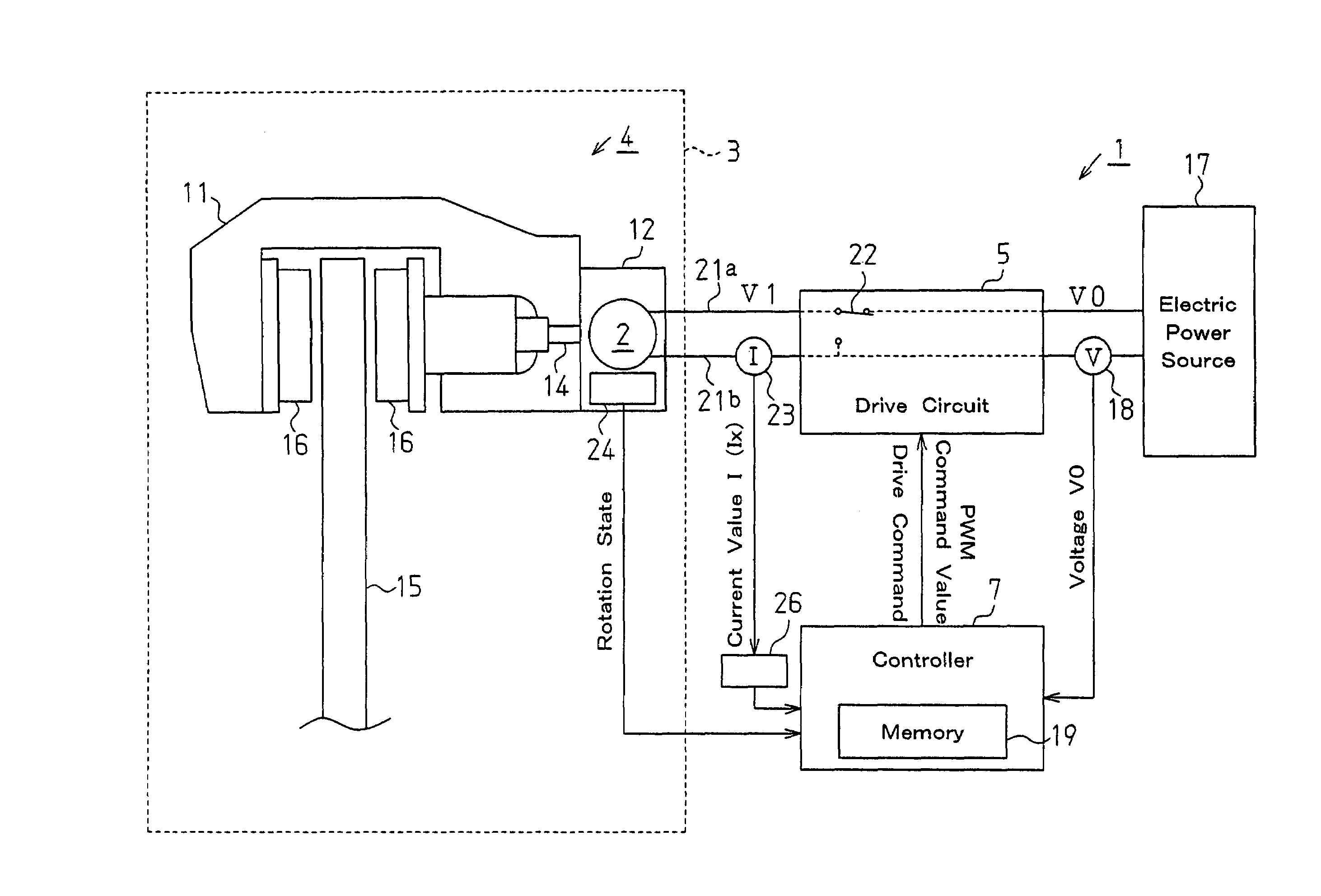 Electric parking brake system and method for controlling the same