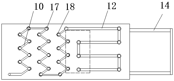 Baby carriage with absorption-type filtering and traditional Chinese medicine health care functions