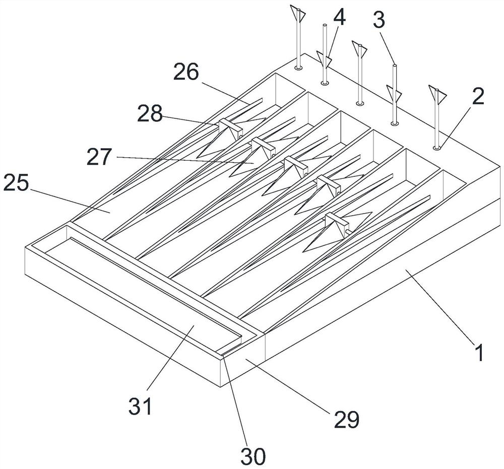 Intelligent snow removal roof structure