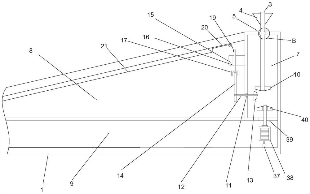 Intelligent snow removal roof structure