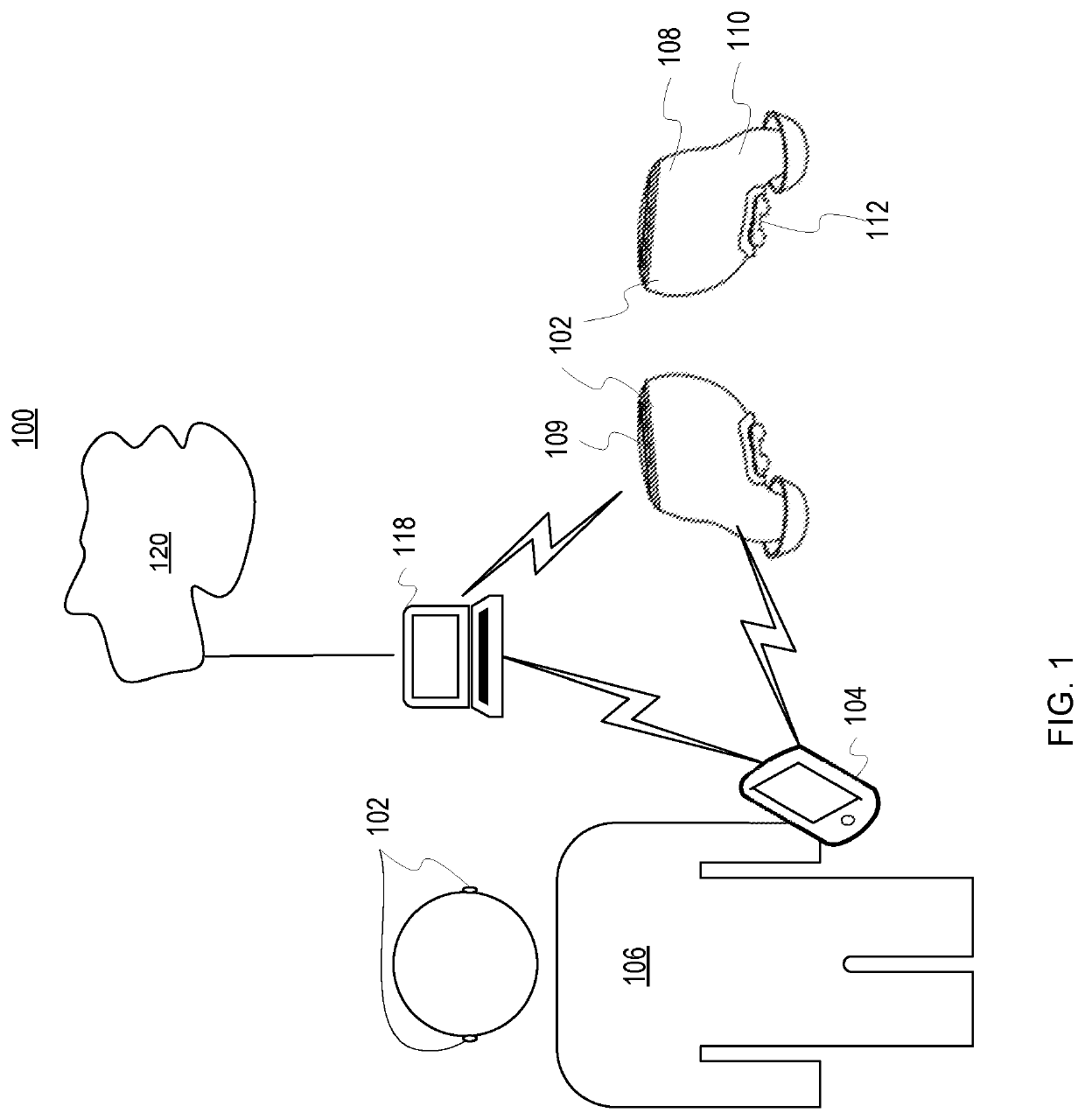 Wireless earpiece with a medical engine