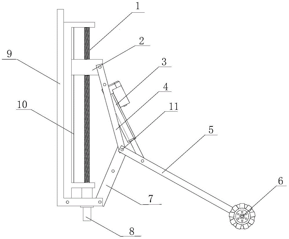 Balance adjusting mechanism of robot