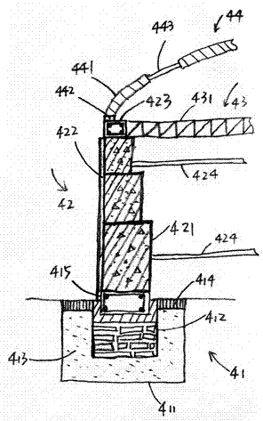 Drying treatment system of slurry