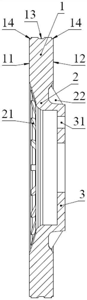 Aluminum-based composite solid brake disc for automobile and preparation method of aluminum-based composite solid brake disc