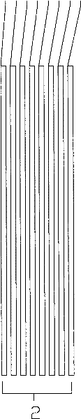 Method for detecting electrical property of conductivity lead wire of glass substrate of liquid crystal display