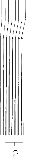 Method for detecting electrical property of conductivity lead wire of glass substrate of liquid crystal display