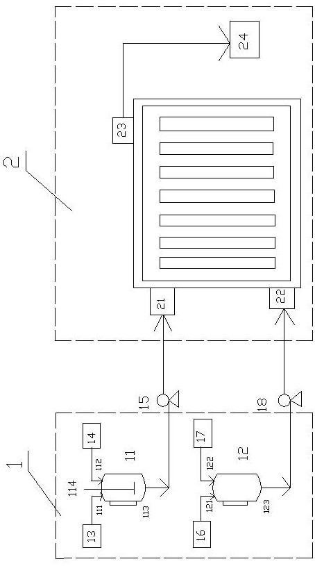 Continuous preparation process of phosphate flame retardant based on micro-channel reactor