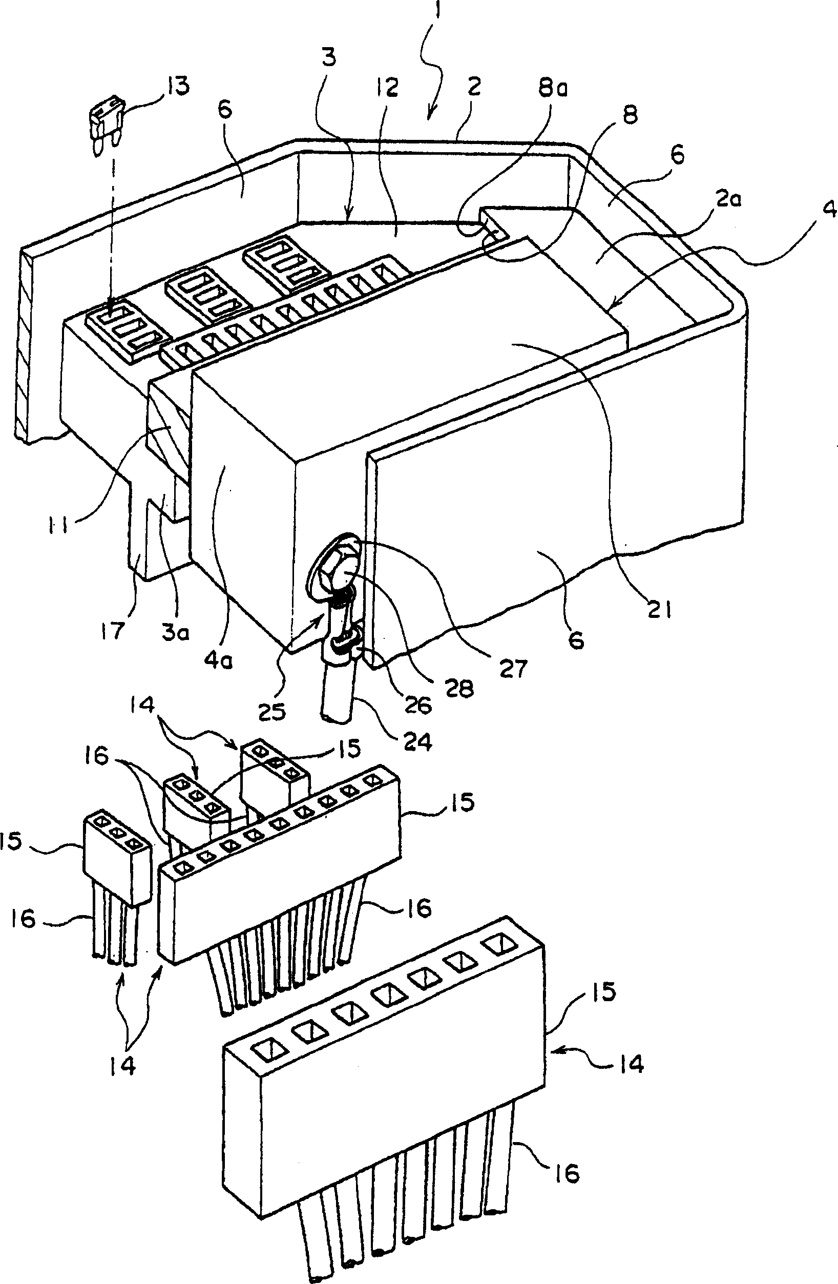 Electric distribution box