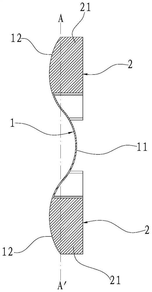 A fan blade structure for an oven