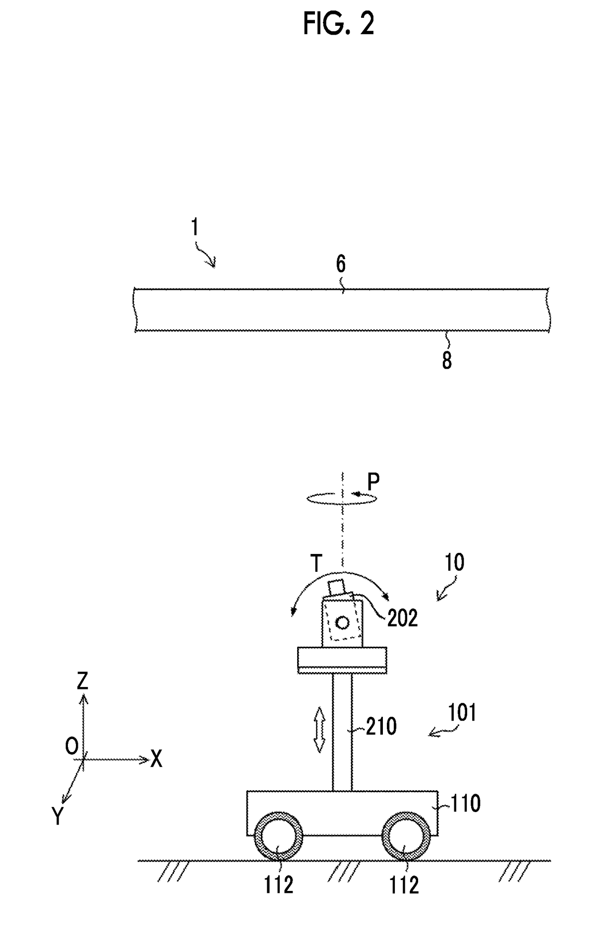 Movable imaging device and movable imaging method