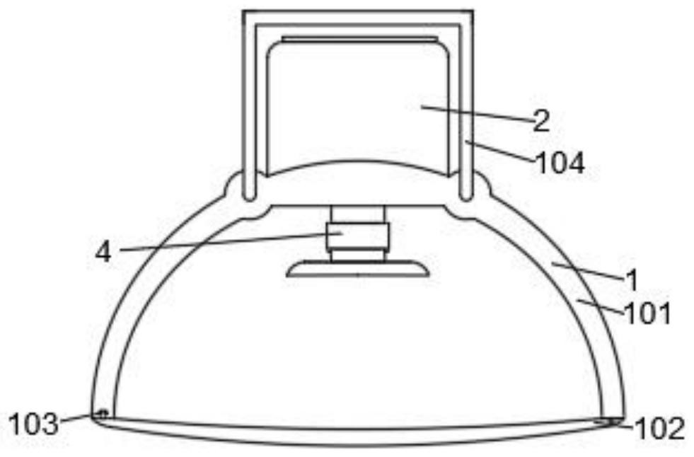 Cardiac resuscitation negative pressure device for critical nursing