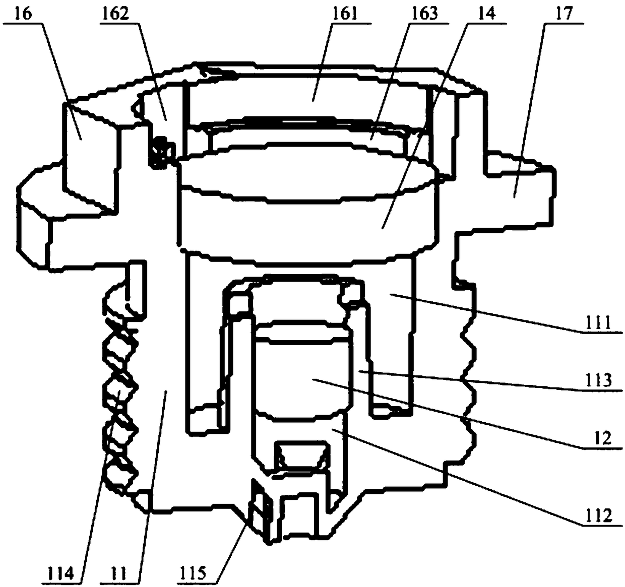 Lead-acid storage battery and exhaust valve assembly