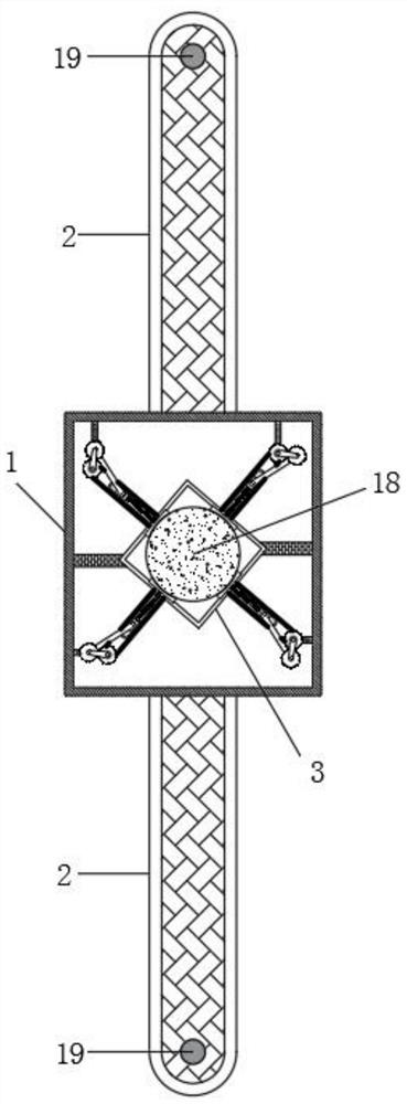 Automatic massage apparatus for gastrointestinal diseases or abdominal obesity