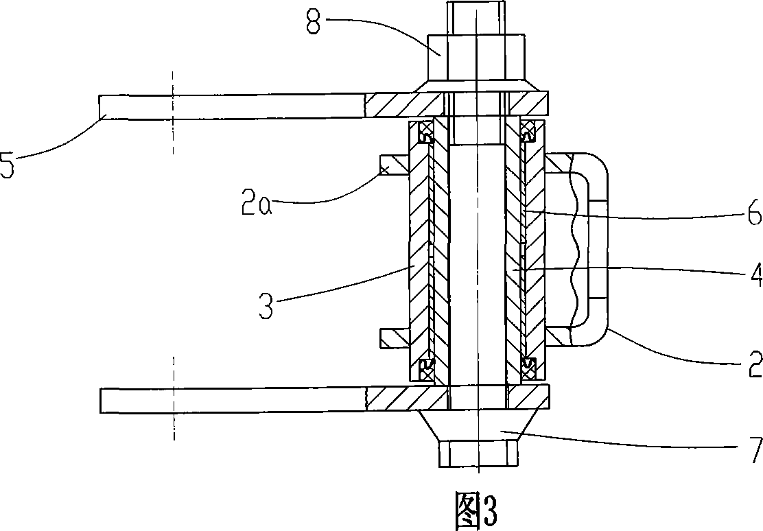 Motorcycle cradle connector