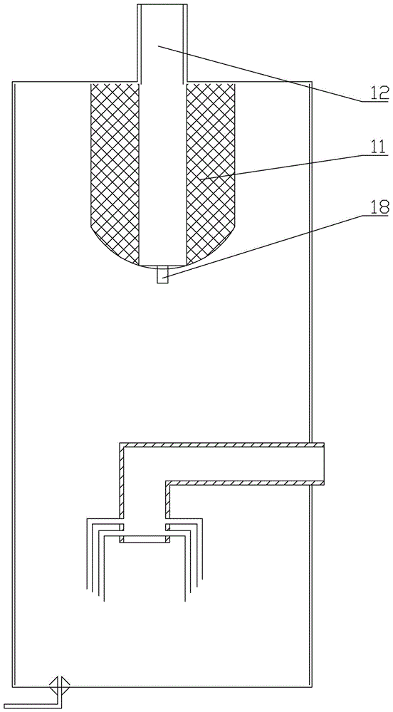 Multilayered concentric type oil adsorption device and separator comprising same