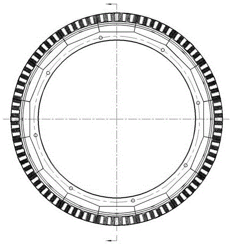 Manufacturing method of detachable ceramic alloy composite grinding roller