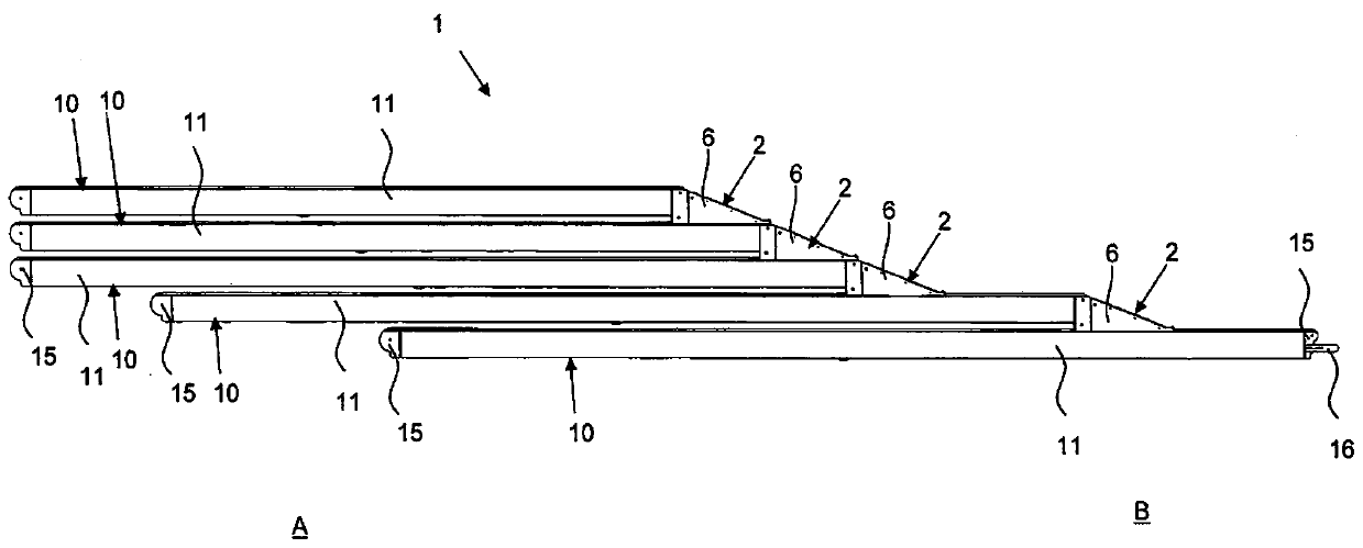 Telescopic conveyor