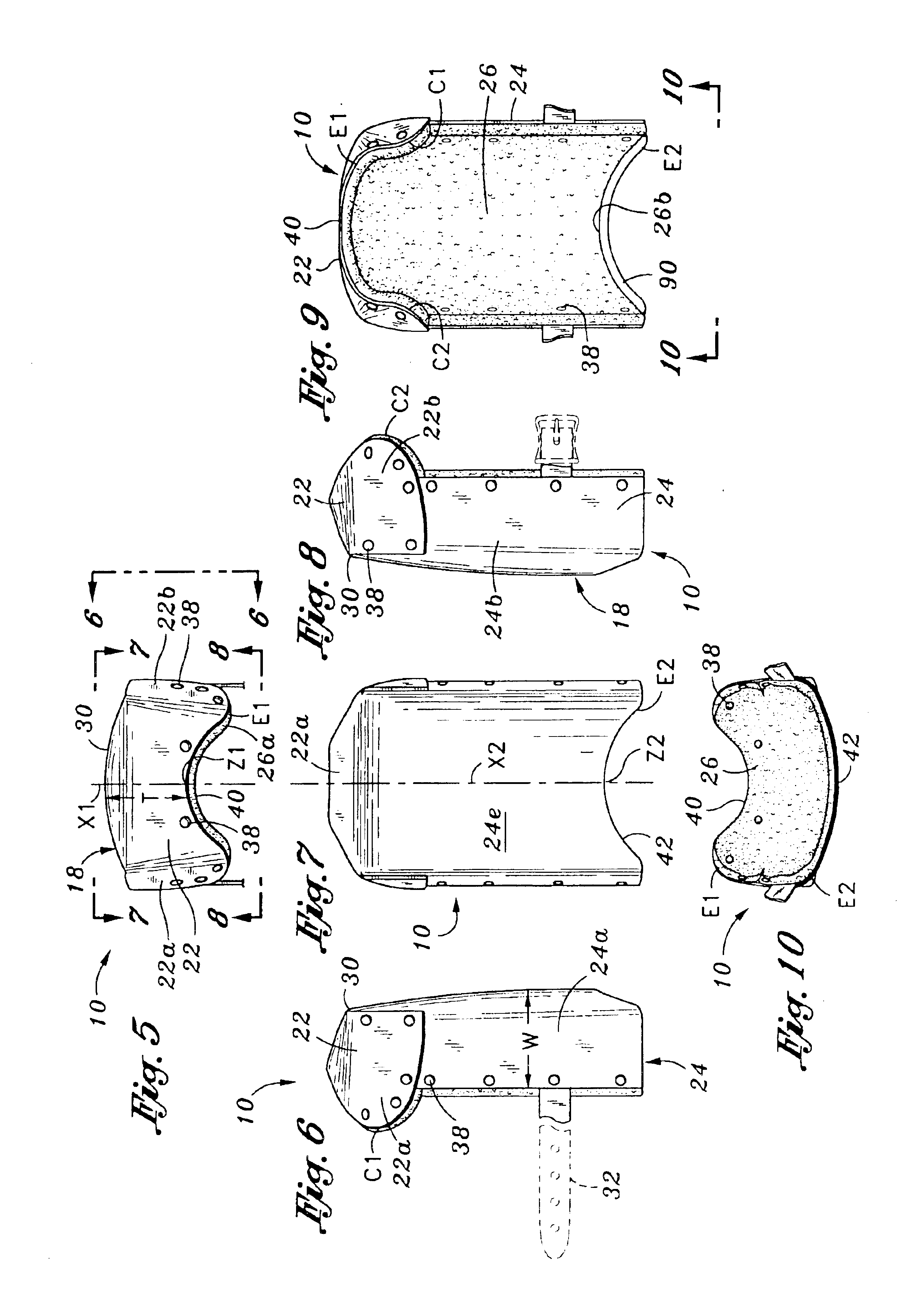 Knee pad and method of manufacture