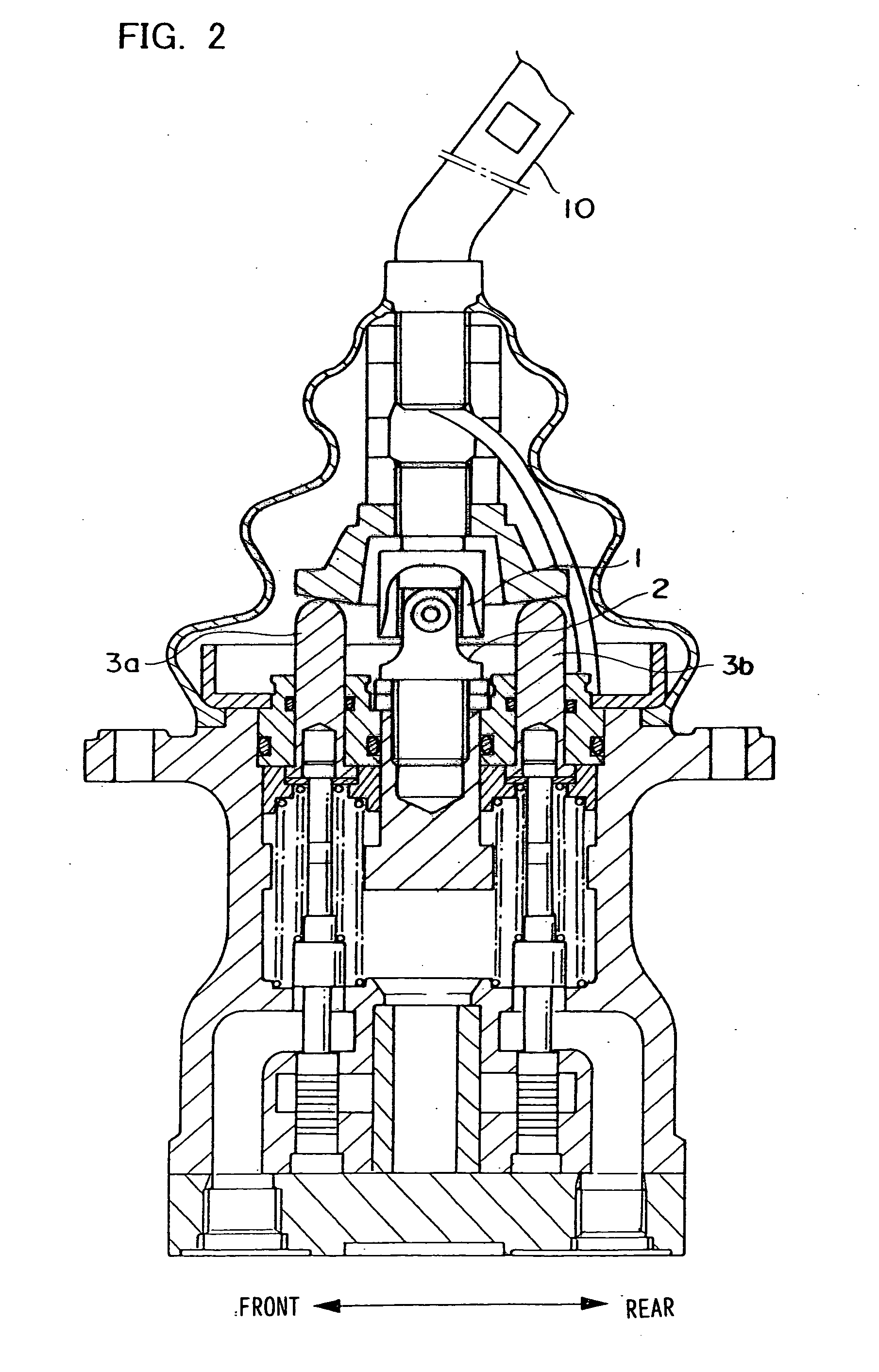 Operation lever device of construction machinery and construction machinery