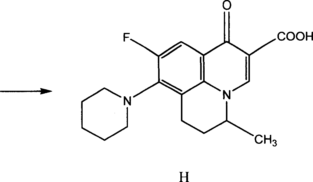 Preparing method of 8-bromo-5,6-difluoro-2-methylquinoline