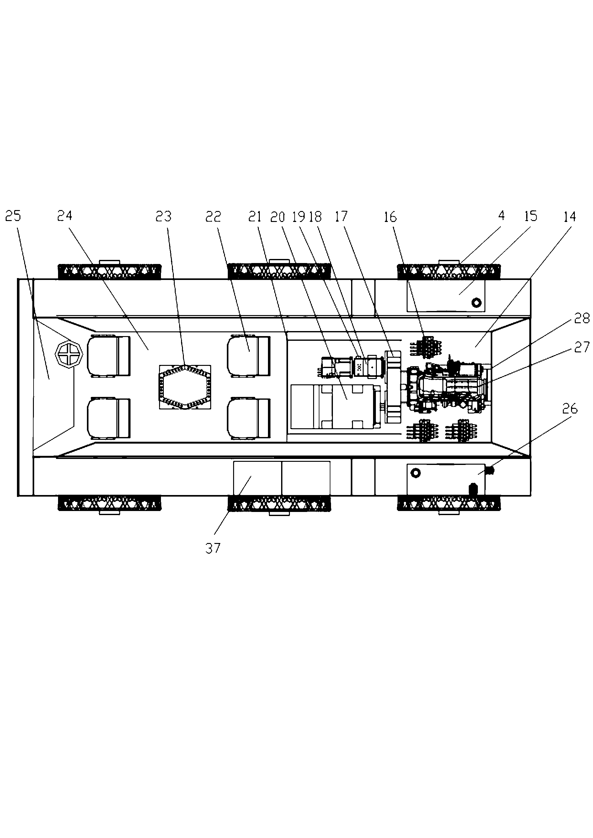 All-weather wheel type mobile welding workshop