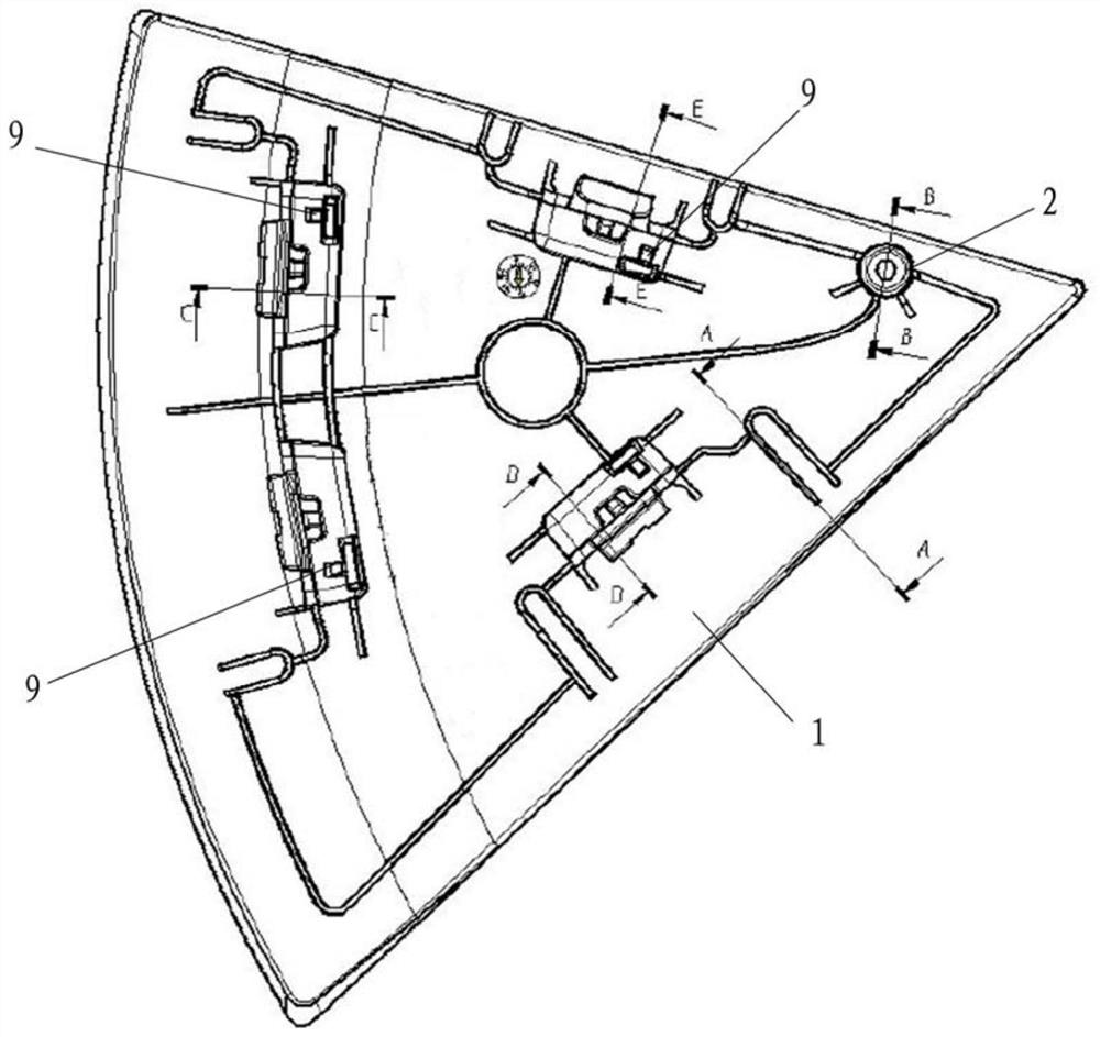 Wheel insert, wheel and automobile