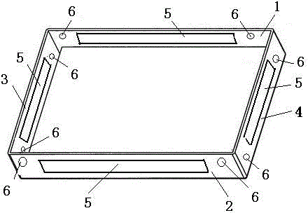 Fixing device for a special-shaped PCB