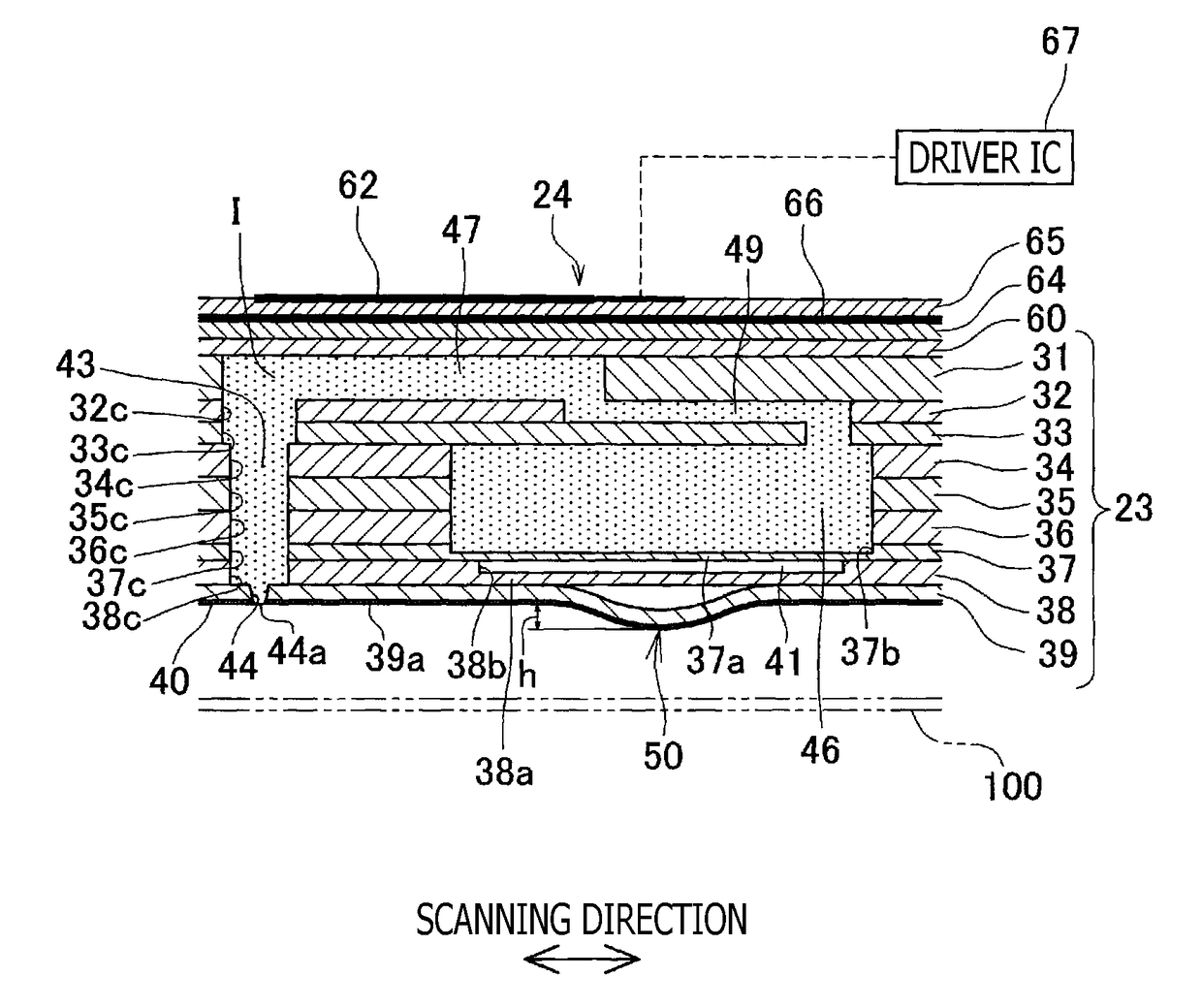 Liquid ejecting device and method of manufacturing liquid ejecting device