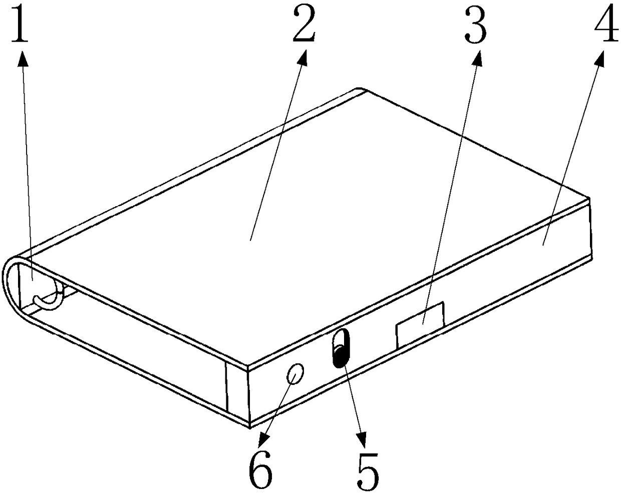 Safe lock for loose-leaf notebooks