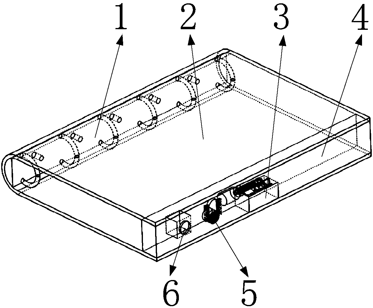 Safe lock for loose-leaf notebooks