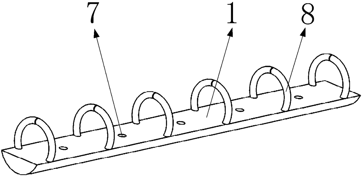 Safe lock for loose-leaf notebooks