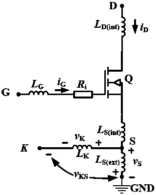 Current detection method based on parasitic inductance and its application